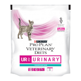 Pro Plan Veterinary Diets Urinary для кошек. Ветеринарная диета Про план Уринари для кошек при заболевание мочевыводящих систем с курицей. 350гр. 