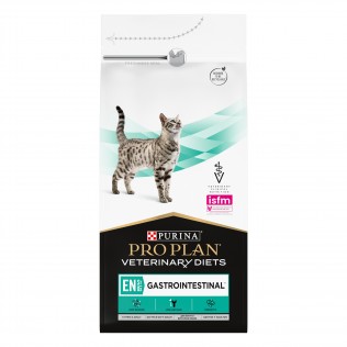 Pro Plan Veterinary Diets Gastro Intestinal для кошек. Ветеринарная диета Про план Гастро интестинал  для кошек при острых или хронических кишечных расстройствах. 1,5 кг. 