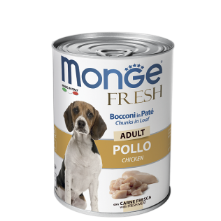 Monge Fresh Chunks Chicken Adult. Монже для взрослых собак с курицей.