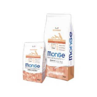 Monge Speciality line Salmon All Breeds. Монже Монопротеиновый сухой корм с лососем и рисом для взрослых собак всех пород, 12 кг