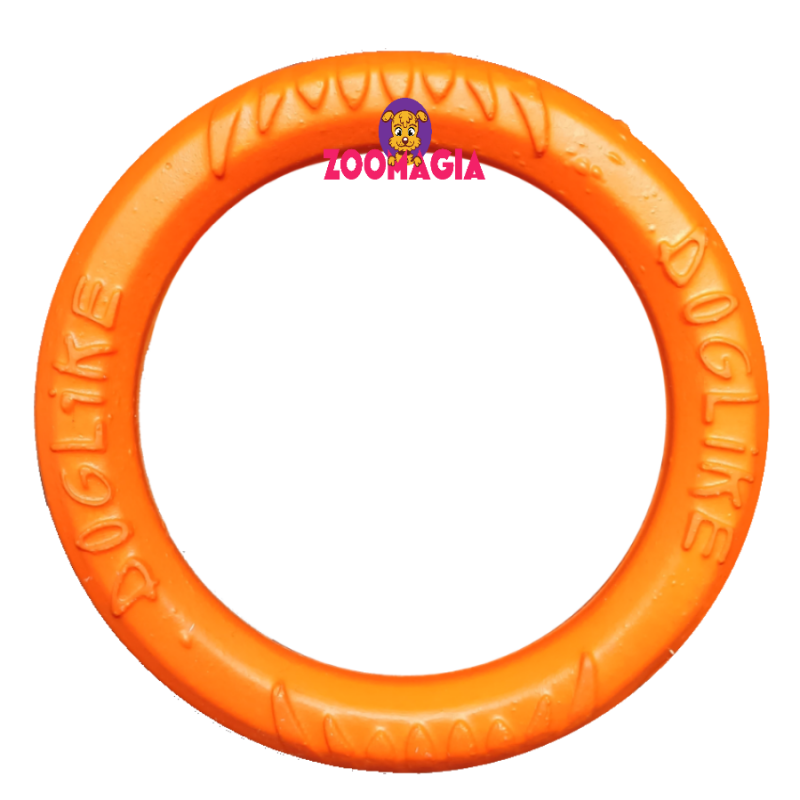 Снаряд Tug&Twist Кольцо 8-мигранное Doglike  миниатюрное (оранжевое)