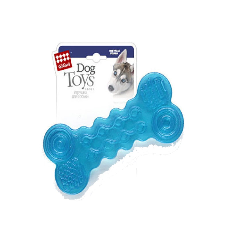 GiGwi Dog Toys. ГиГви Фигурная резиновая-косточка Арт.75250