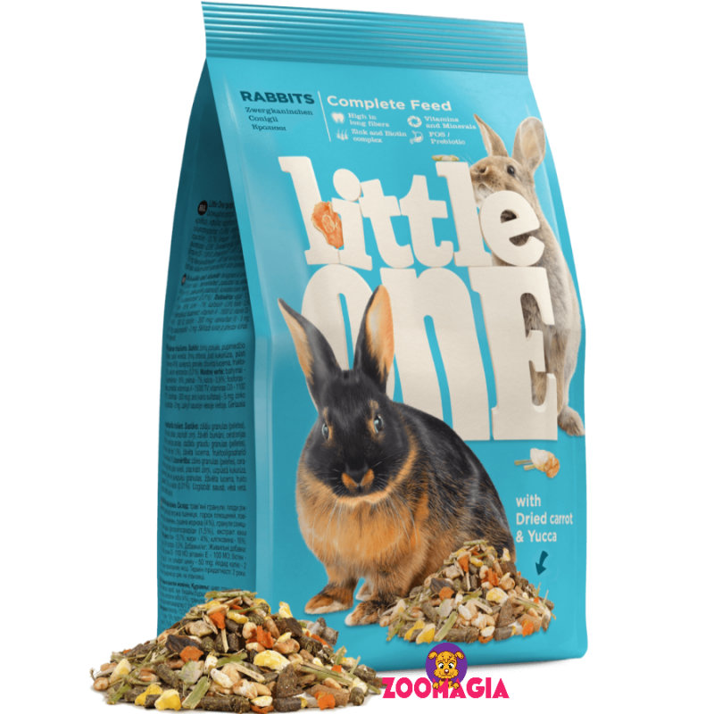 Little One Complete Feed Rabbits. Полнорационный корм Литтл  Ван  для кроликов. 400 гр. 
