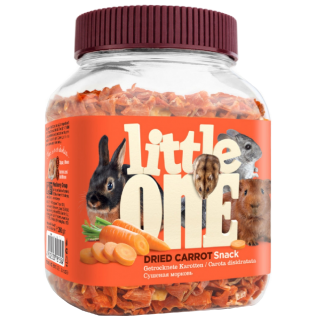 Little One лакомство для всех видов грызунов Сушеная морковь