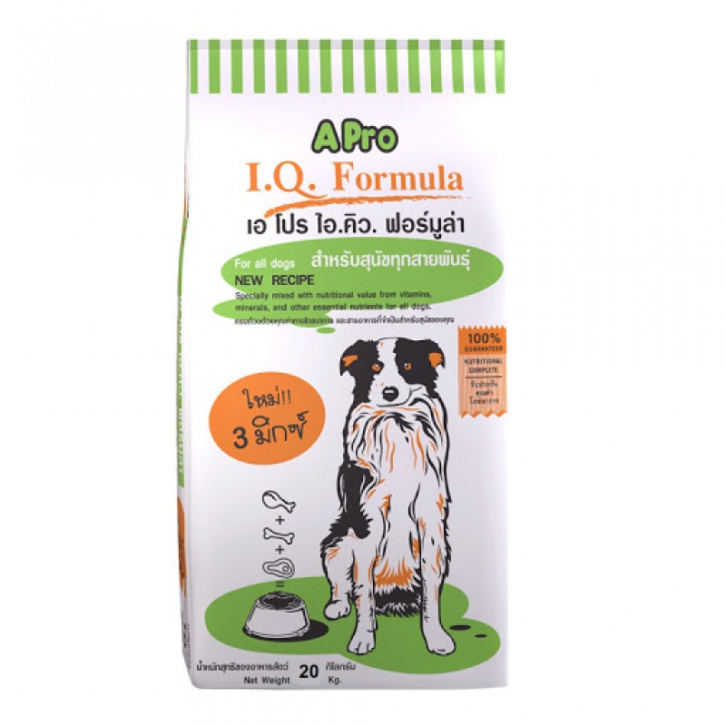 APRO I.Q. Formula корм для собак 20 кг со вкусом ягненка