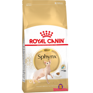 Royal Canin Sphynx-33.  Полнорационный сухой корм  Роял Канин для  взрослых кошек породы Сфинкс. 10 кг