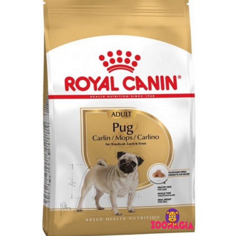 Сухой корм ддля собак породы мопс Royal Canin Pug Adult, 1.5 кг