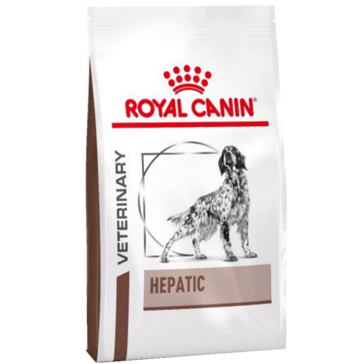 Royal Canin Veterinary Diet  Hepatic Canine Dog. Ветеринарная диета Роял Канин Гепатик. Сухой корм для собак страдающих хроническим гепатитом. 1,5 кг. 
