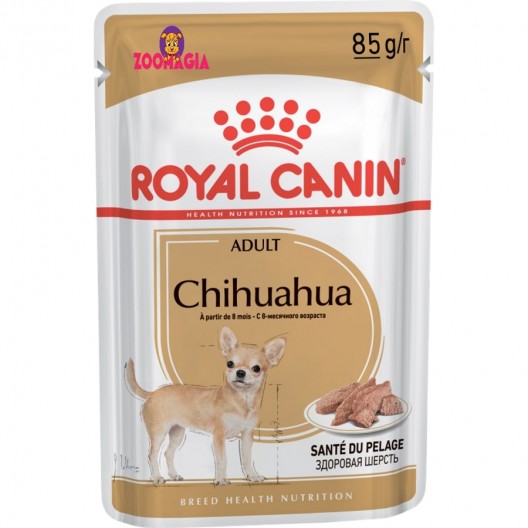 Влажный корм для взрослых собак породы Чихуахуа Royal Canin Chihuahua, 85гр