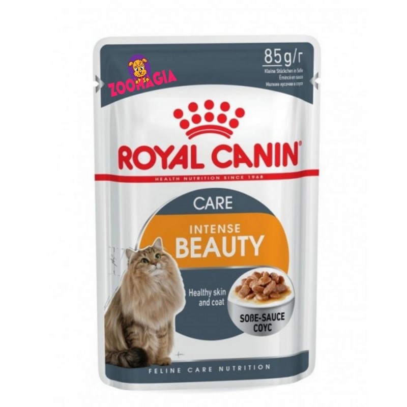 Влажный корм для кошек для поддержания красоты шерсти Royal Canin Intense Beauty Pork Free, 85 г