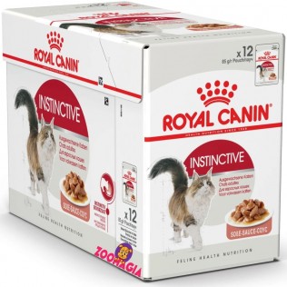 Влажный корм для кошек старше 1 года в соусе Royal Canin Instinctive Pork Free, 12*85 гр.