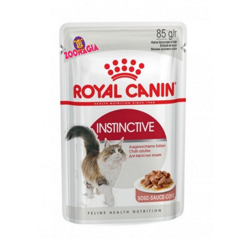 Влажный корм для кошек старше 1 года в соусе Royal Canin Instinctive Pork Free, 85 гр.