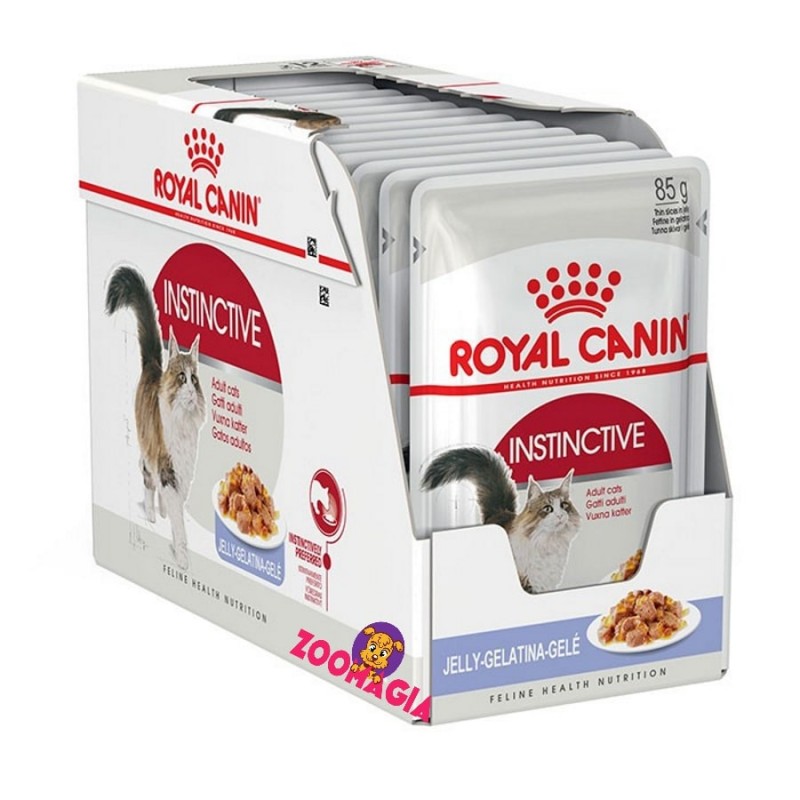 Влажный корм для кошек старше 1 года в желе Royal Canin Instinctive In Jelly, 12*85 гр.