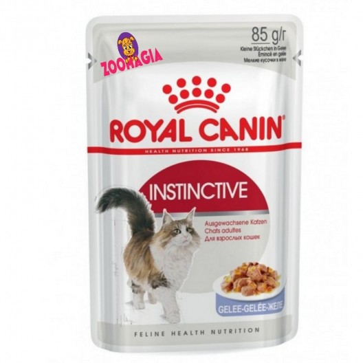 Влажный корм для кошек старше 1 года в желе Royal Canin Instinctive In Jelly, 85 гр.