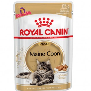Влажный корм для взрослых кошек породы Мейн-Кун Royal Canin Maine Coon, 85 гр.