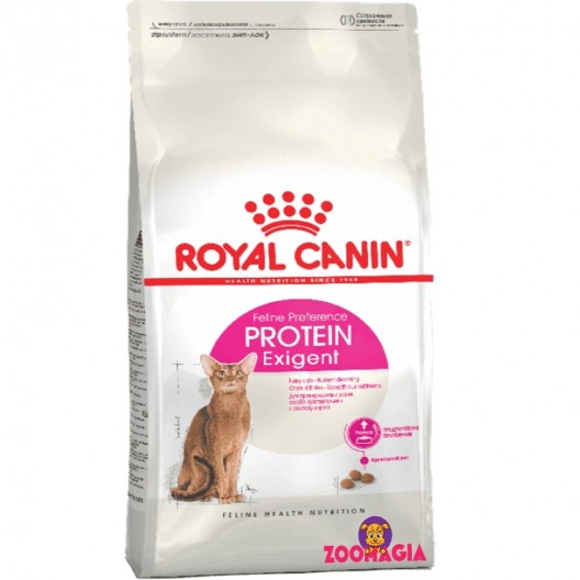 Сухой корм для взрослых кошек привередливых к количеству белка в корме Royal Canin Exigent 42 Protein, 10 кг