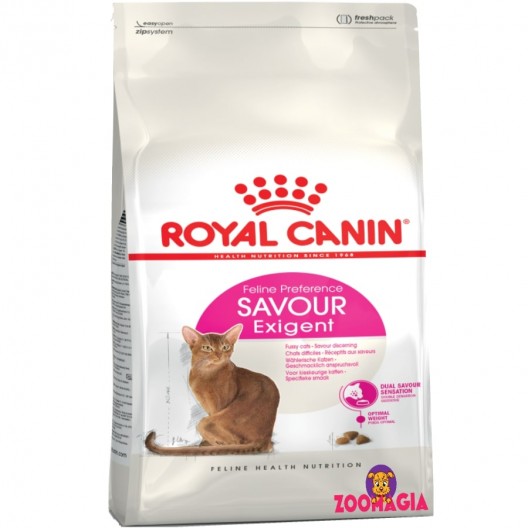 Сухой корм для взрослых кошек  очень привередливых к запаху и текстуре крокетов Royal Canin Exigent 35/30 Savour, 0.4 кг