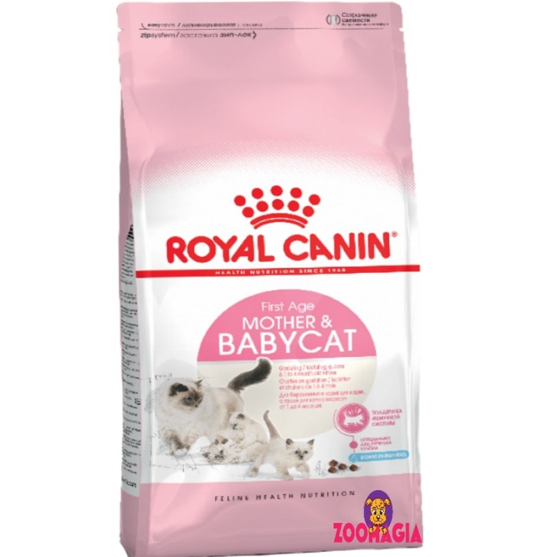 Сухой корм для кормящей кошки и котят в первой фазе роста Royal Canin Mother & Babycat, 4 кг