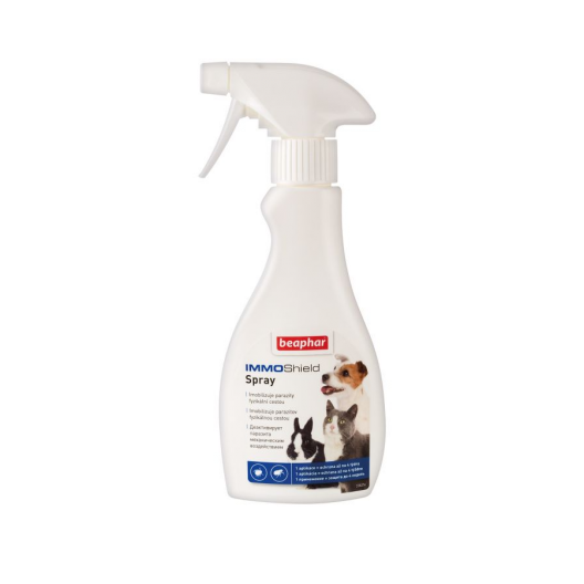Beaphar Immo Shield Spray,спрей от паразитов для кошек, собак, грызунов и кроликов,250 мл.