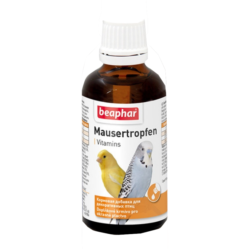 Beaphar Mausertropfen Vitamins. Кормовая добавка