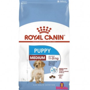 Корм для щенков средних пород Royal Canin Medium Puppy, 4 кг